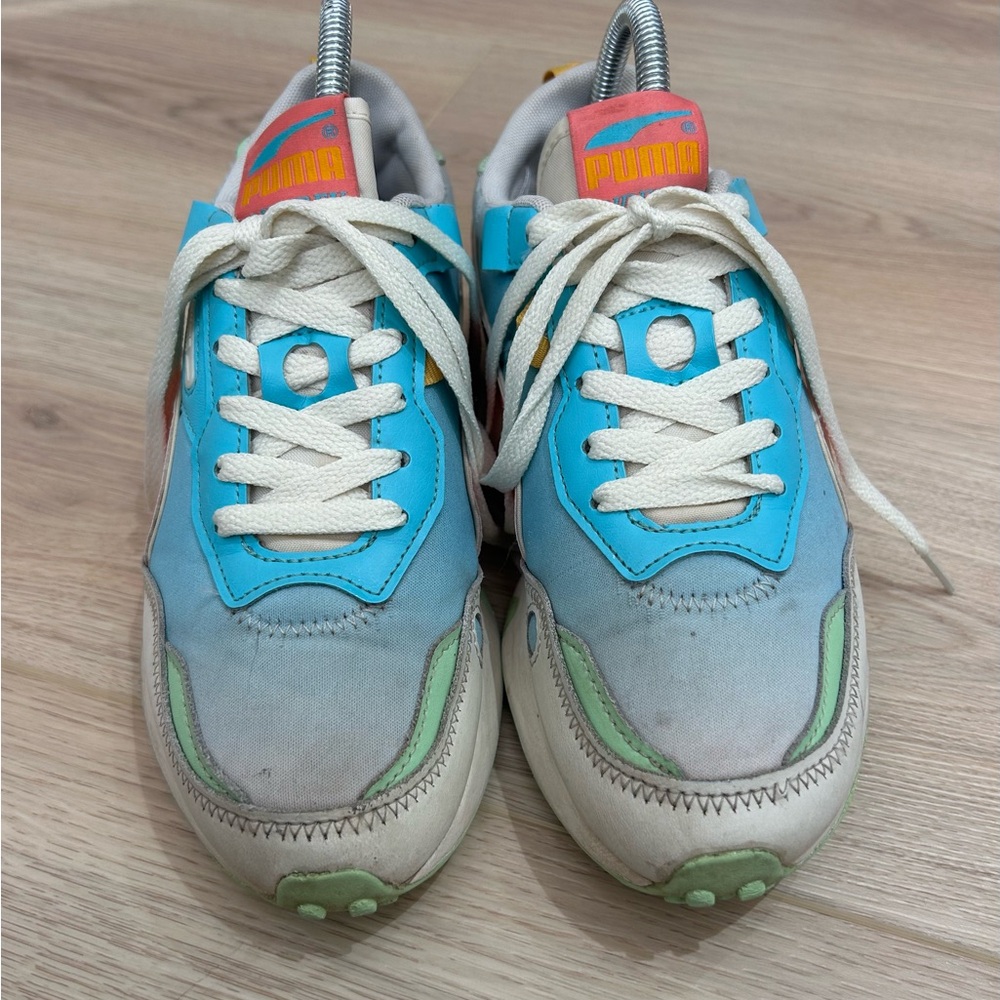 Puma Rider FV Summer Ombré Sneakers Youth Size 6 - Picture 2 of 12